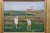 Late 20th Century Sankaty Golf Course Nantucket, Ma Oil Landscape Painting Bettie J. Sarantos For Sale - Image 4 of 12