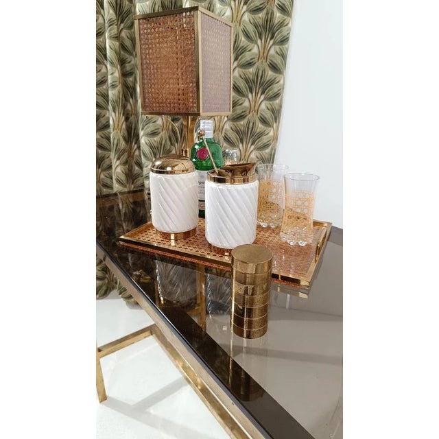 Brass Tube Box by Gabriella Crespi, 1970s For Sale - Image 10 of 14