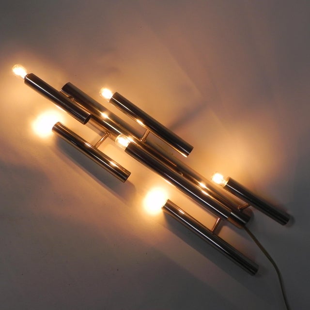Vintage Wall Lamp by Gaetano Sciolari for Boulanger, 1970s For Sale - Image 16 of 18