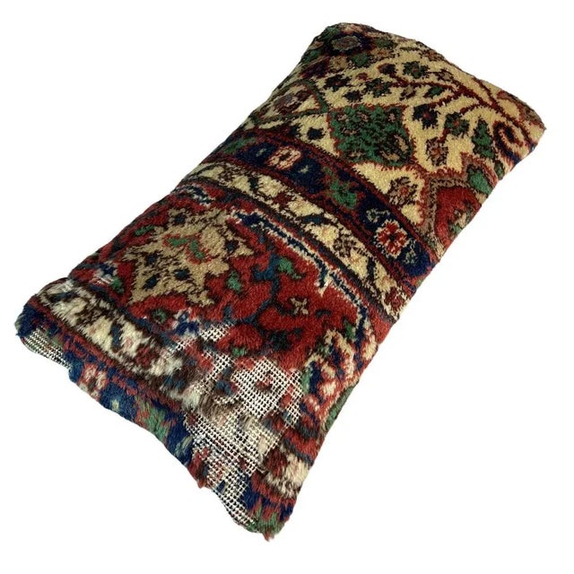Vintage Turkish Handmade Cushion Cover For Sale - Image 9 of 11