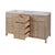 2020s Nora 60 in. W Quartz and Wood Double Sink 4 Drawer Bathroom Vanity Set, Light Oak For Sale - Image 5 of 11