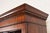 Henkel Harris Georgian Carved Mahogany Lighted Breakfront Bookcase Cabinet For Sale - Image 11 of 18