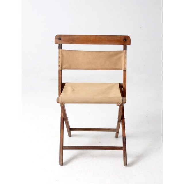 Vintage Folding Camp Chair | Chairish