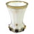 Bohemian White and Gold Vase For Sale - Image 13 of 13