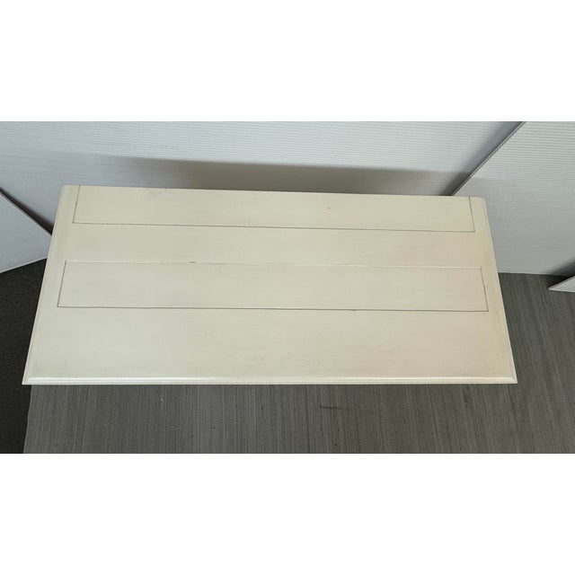 Restoration Hardware Jameson Dresser, Antiqued White For Sale - Image 11 of 12