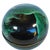 Vintage Japanese Lacquerware Round Trinket Box With Porcelain Rose Accent For Sale - Image 9 of 17