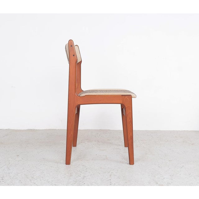 Vintage Teak Chairs by Erik Buch for OD Furniture, Denmark, 1960s, Set of 4 For Sale - Image 6 of 16