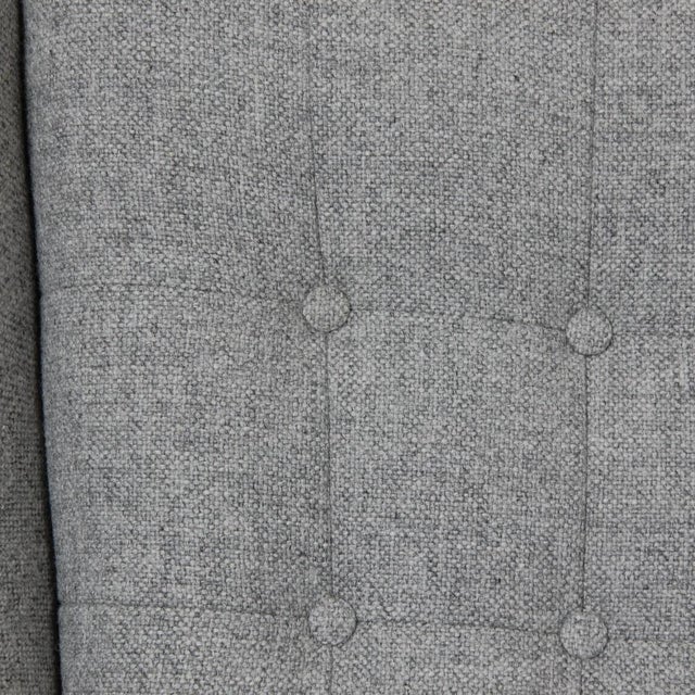 Papa Bear Chair in Grey Hallingdal Fabric by Hans Wegner, 1970s For Sale - Image 12 of 18