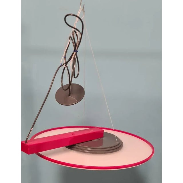 Sirrah Diskos Hanging Light by Giovanni Offredi For Sale - Image 4 of 10