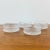 Mid-Century Modern Vintage Mid-Century Modern Tapio Wirkkala Style Frosted Glass Bowls, Set of 4 For Sale - Image 3 of 7
