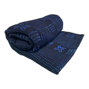 Ine Indigo Cloth - Mossi Tribe Burkina Faso 59" H by 54" W