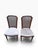 1970s Vintage French Provincial Cane-Back Side Chairs With Taupe Upholstery, Pair For Sale - Image 5 of 9
