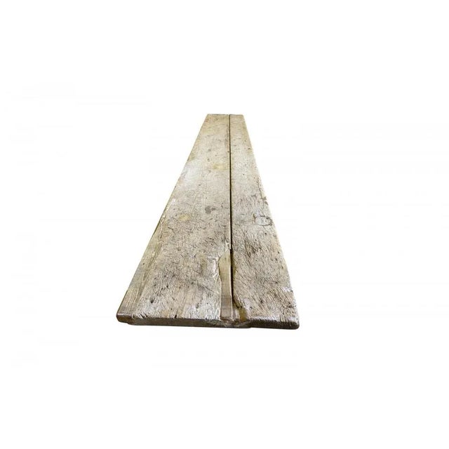 Late 18th Century Primitive 18th Century Catalan Long Console Table For Sale - Image 5 of 12