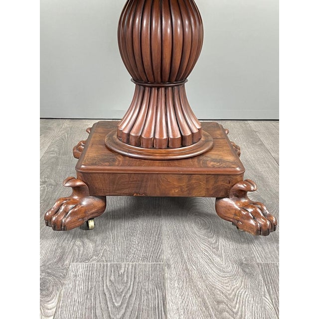 19th Century Mahogany Drop-Leaf Table For Sale - Image 11 of 13