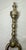 Up for sale is a nice pair of rare antique 18th century wrought iron and brass English fireplace tongs. The arms are...