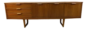 Mid 20th Century Teak Sideboard by Stonehill Furniture of England.