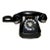 Art Deco 1930's Bakelite Chrome Bands Telephone For Sale
