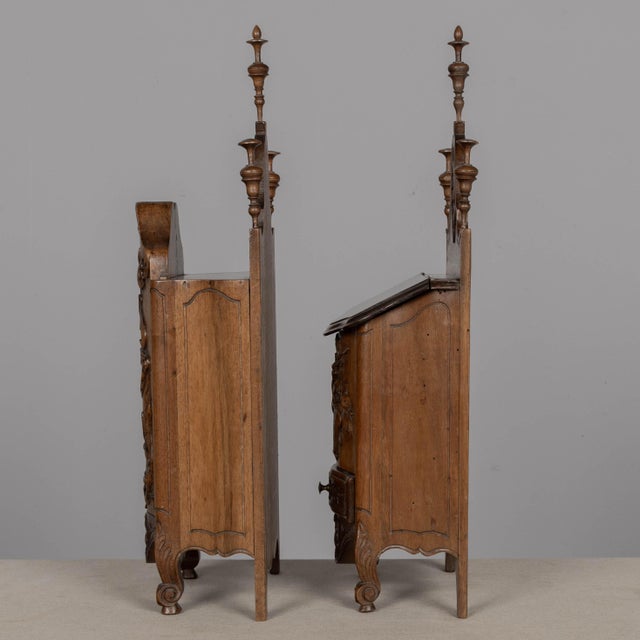 Mid 20th Century French Provencal Walnut Boxes, Set of 2 For Sale - Image 5 of 7