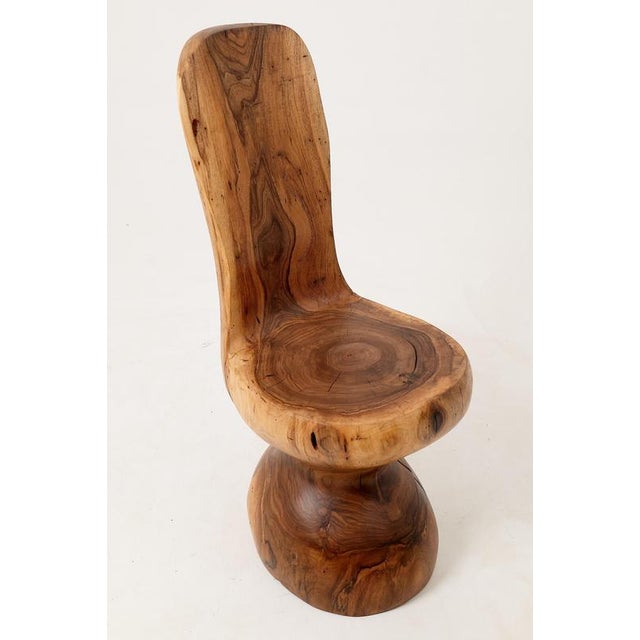 Chair in Walnut Wood by Logniture For Sale - Image 16 of 18
