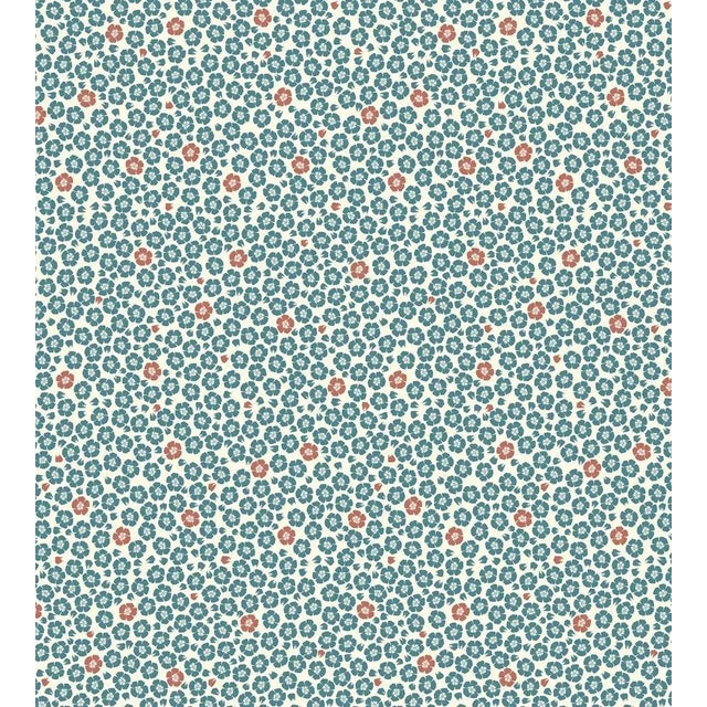 Sample - Jean Paul Gaultier for The House of Scalamandr�� Coquelicot Wallcovering, Ocean For Sale