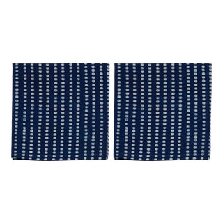 Nisha Napkins, Indigo - A Pair For Sale