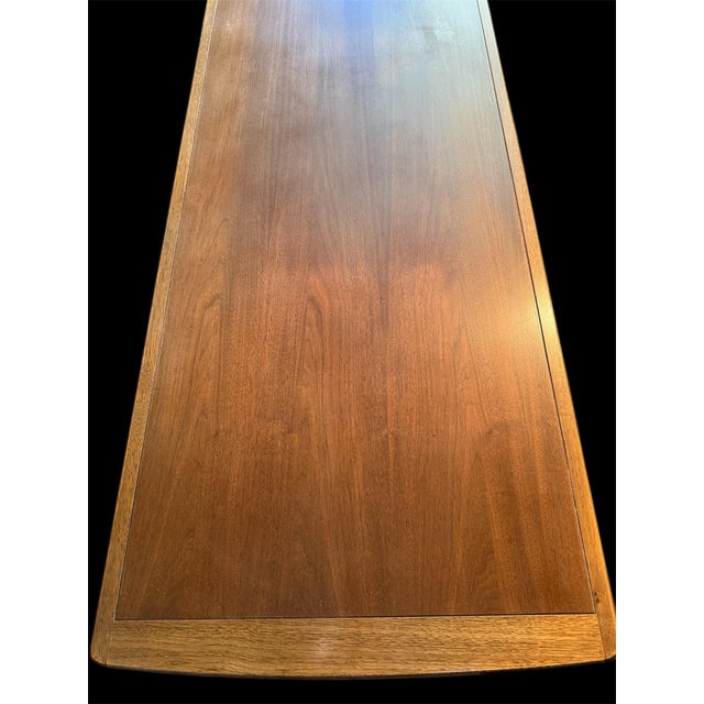 Mid 20th Century Walnut Coffee Table Vintage McM For Sale - Image 10 of 10