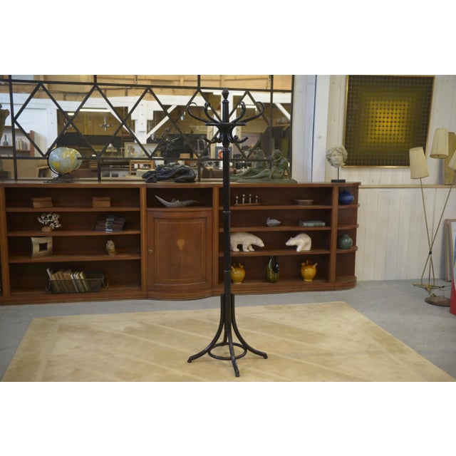 1970s Black Bentwood Coat Rack, 1970s For Sale - Image 5 of 5