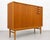 Wood Mid Century Modern Teak Highboard Sideboard | Swedish Credenza by Beril Fridhagen for Bodafors, Vintage Scandinavian Bar Cabinet, 1960s For Sale - Image 7 of 15