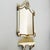Mid-Century Italian Baroque Style Cream and Gilt Crackled Mirror and Wall Console, 1950s, Set of 2 For Sale - Image 6 of 14