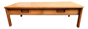 Light Wood Coffee Table by Ico Parisi for Cantieri Carugati