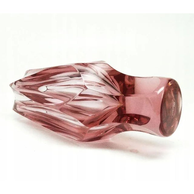 Art Deco Vase from Moser, Czechoslovakia, 1930s For Sale - Image 3 of 7