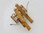 Rattan Bamboo Lantern Wall Lights, 1960s, Set of 2 For Sale - Image 9 of 10