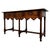 A handsome and well-crafted early 20th-century English oak dresser base, designed in the Jacobean style and displaying the...