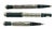 A highly desirable, Montblanc Marcel Proust Writers Edition three piece sterling silver writing instrument set, which...