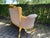 1980s French Louis XVI Gold Beech Beige Settee For Sale - Image 12 of 13