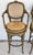 French Country Barstools Faux Bois Swivel Set of 3 For Sale - Image 11 of 17