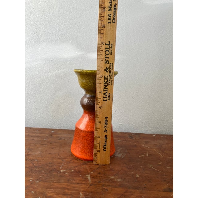Rare Ceramic Candleholder by Aldo Londi/Bitossi for Rosenthal Netter, Burdines, 1960s For Sale - Image 10 of 10