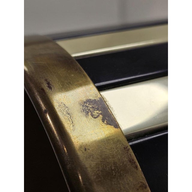 Mid-Century Black and Chrome Umbrella Stand by Siva Poggibonsi, Italy, 1950s For Sale - Image 16 of 17