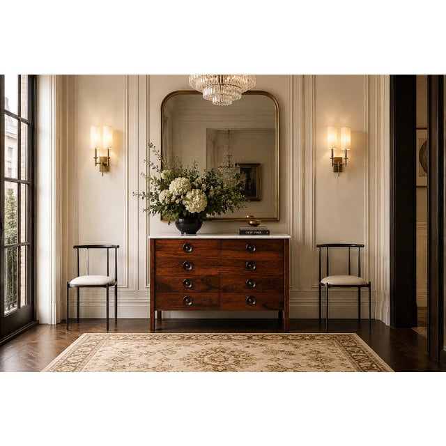 An exceptional example of Brazilian Mid-Century Modern design, this rare Marquesa chest of drawers was designed by...