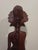 Vintage Mid-Century Balinese Modernist Mother and Daughter Statue Set – 2-Piece Suar Wood Collection For Sale - Image 10 of 12