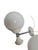 Silver Art Deco Sconces, Poland, 1970s, Set of 2 For Sale - Image 8 of 11
