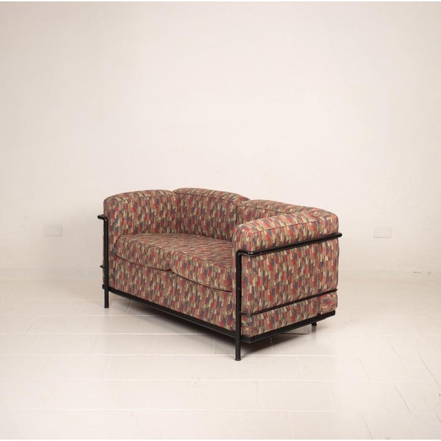 LC2 Sofa by Le Corbusier, Pierre Jeanneret and Charlotte Perriand for Cassina, 1980s For Sale - Image 15 of 18
