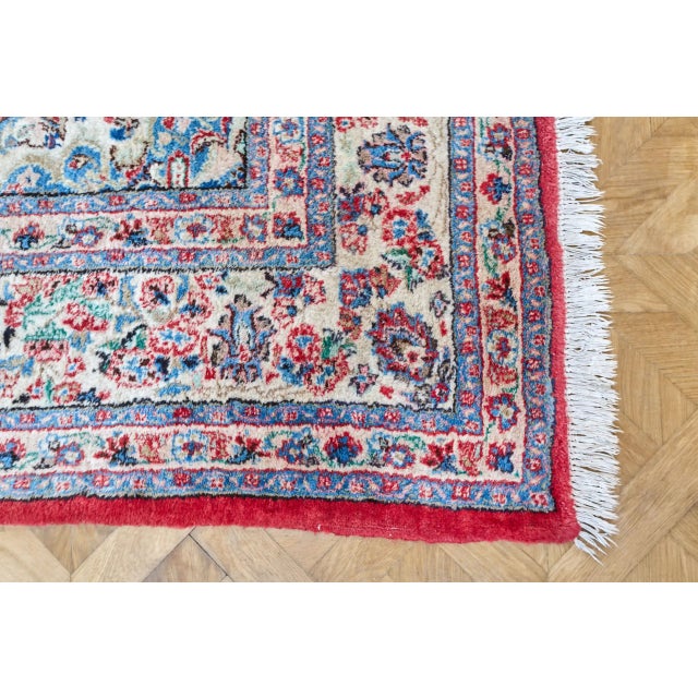 Large Middle Eastern Mashad Rug For Sale - Image 3 of 9