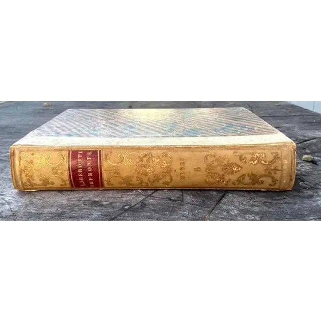 Cream Italian Grand Tour Book of Plaster Intaglios by Giovanni Liberotti #3 For Sale - Image 8 of 12