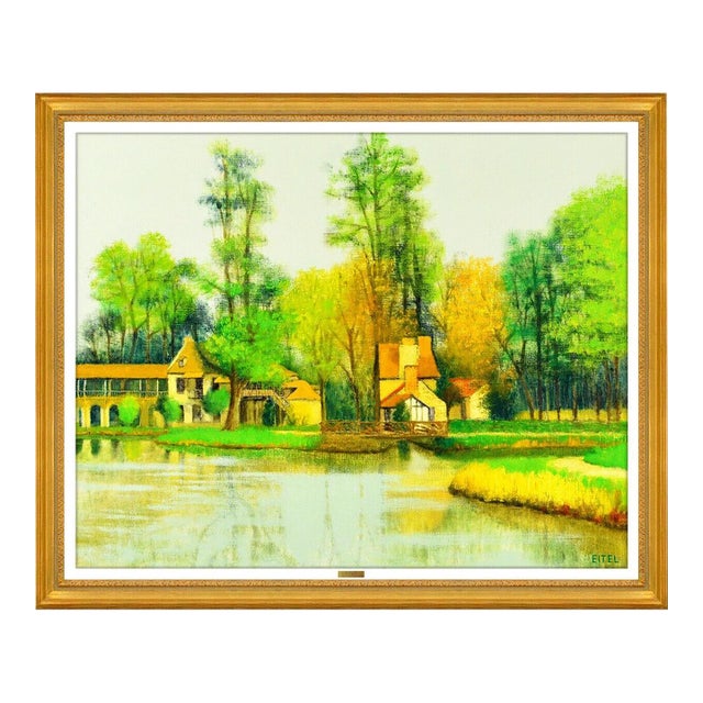 Mid 20th Century Pont Au-dessus de l'Eau Calme, Jacques Eitel For Sale