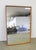 Offered is a large vintage mid-century modern mirror by Heywood Wakefield. It has a wood frame with a Champagne finish....