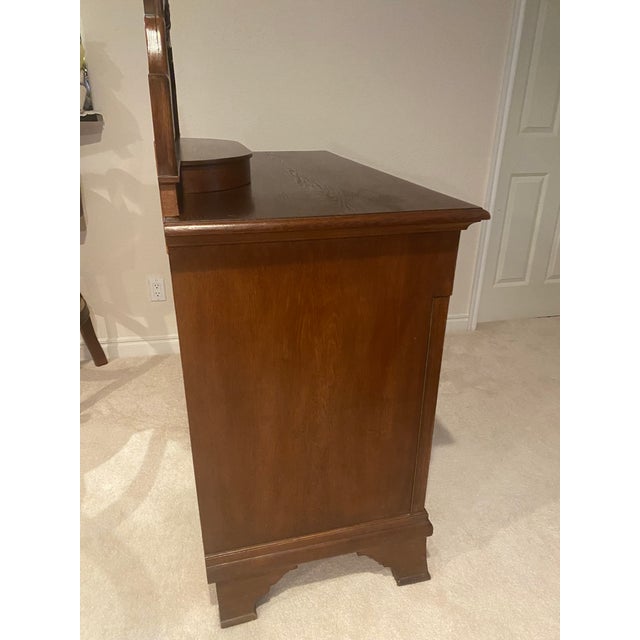 Mid 20th Century Exquisitely Unique Black Forest Style Carved Oak Old European German Buffet/Sideboard For Sale - Image 12 of 12