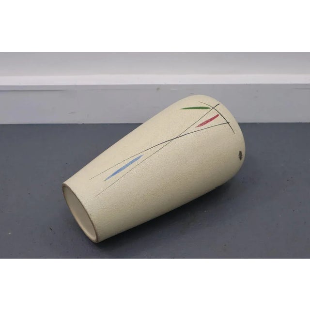 Mid-Century Modern Mid-Century Vase from Scheurich For Sale - Image 3 of 9