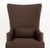Wood Pair of Picket House "Kegan" Chocolate Synthetic Upholstered Armchairs For Sale - Image 7 of 10