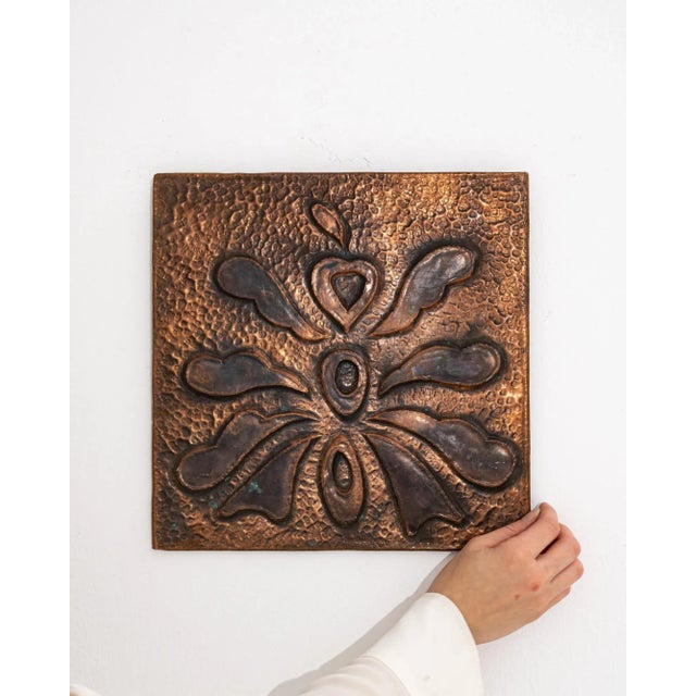 Vintage Copper Wall Decoration For Sale - Image 12 of 13